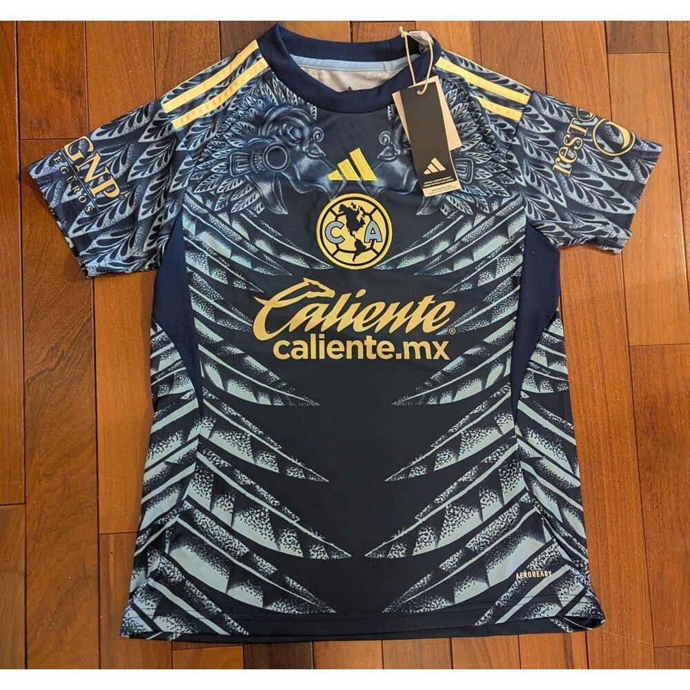 adidas Club America Women’s Stadium Away Jersey JN8620 25/26 - Navy Blue NWT SM
